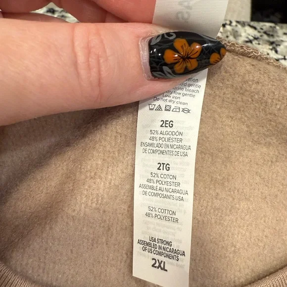 Disney Brown and White Pumpkin Mouse Sweatshirt - Picture 4 of 9